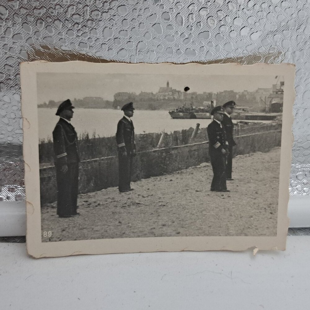 Original Kriegsmarine WWII Photograph Vice-Admiral